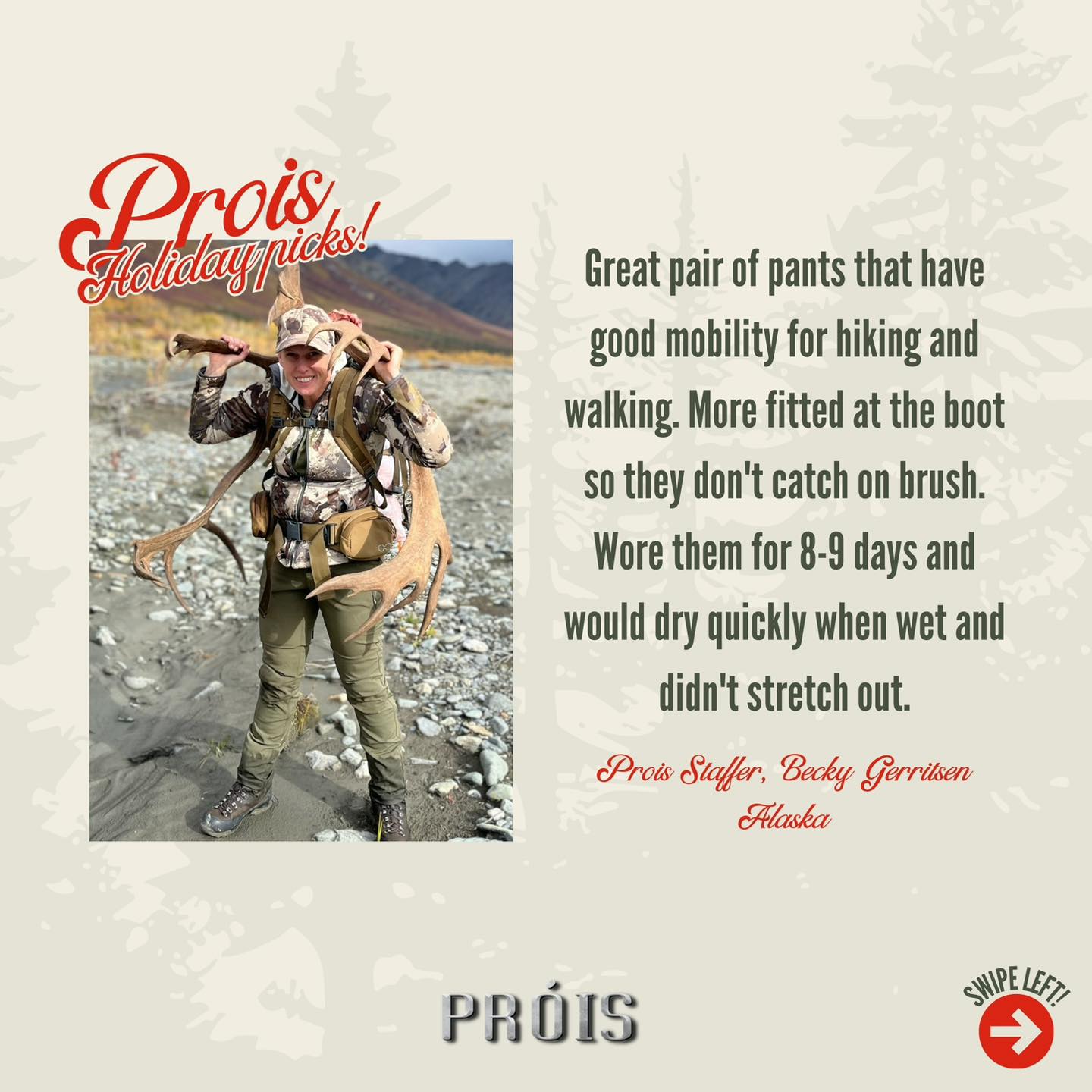 Prois Holiday Staff Picks~ Allta All Season Pants!