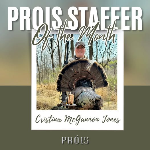 Cristina McGannon Jones~ Prois Staffer of the Month!
