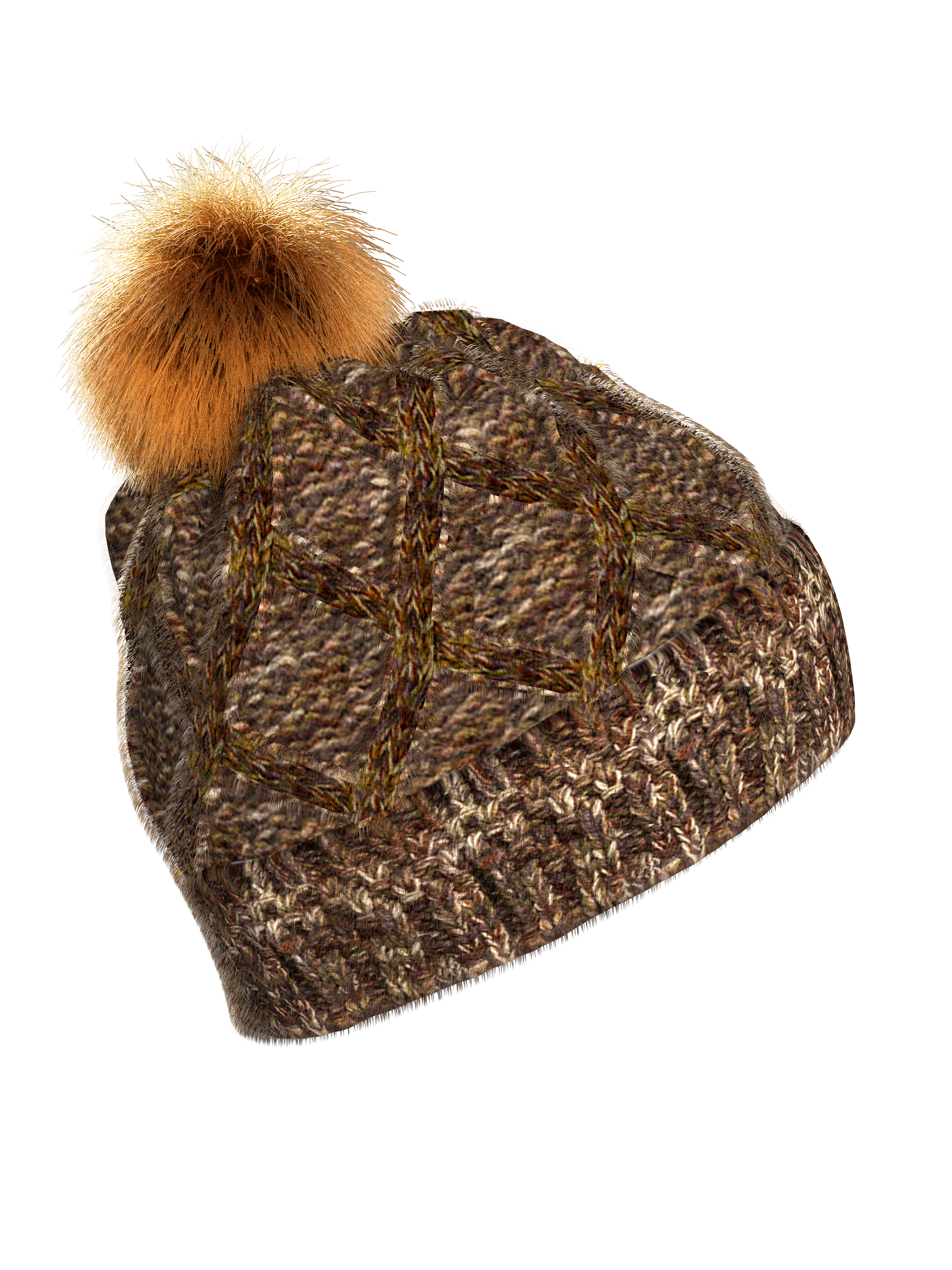 Greann Removable-Pom Beanie
