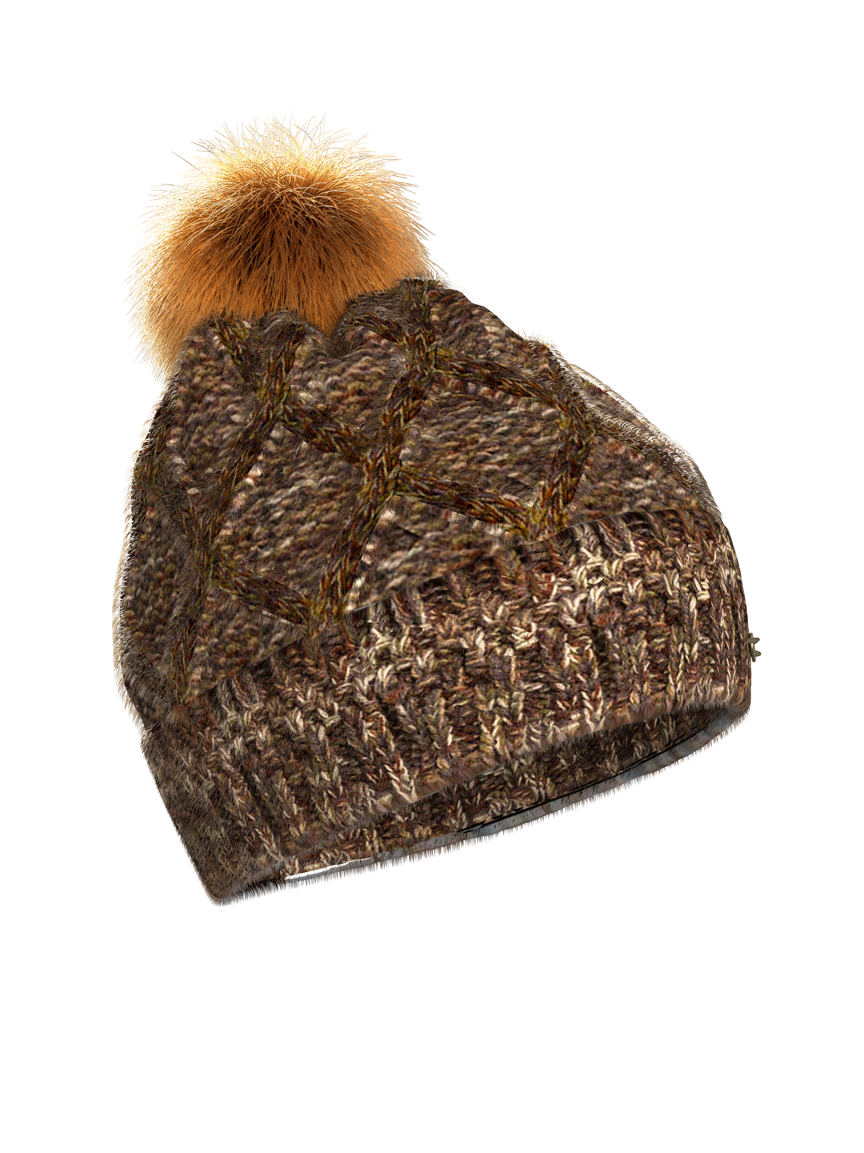Greann Removable-Pom Beanie