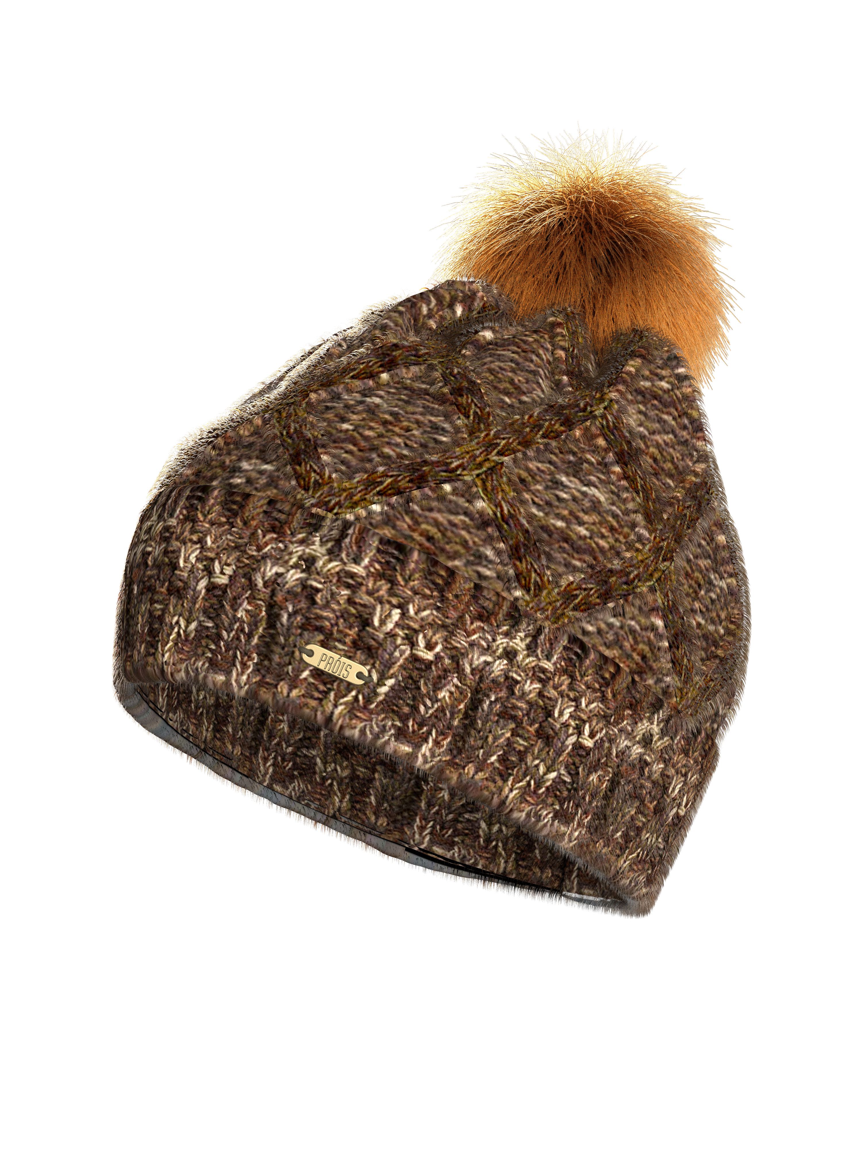 Greann Removable-Pom Beanie