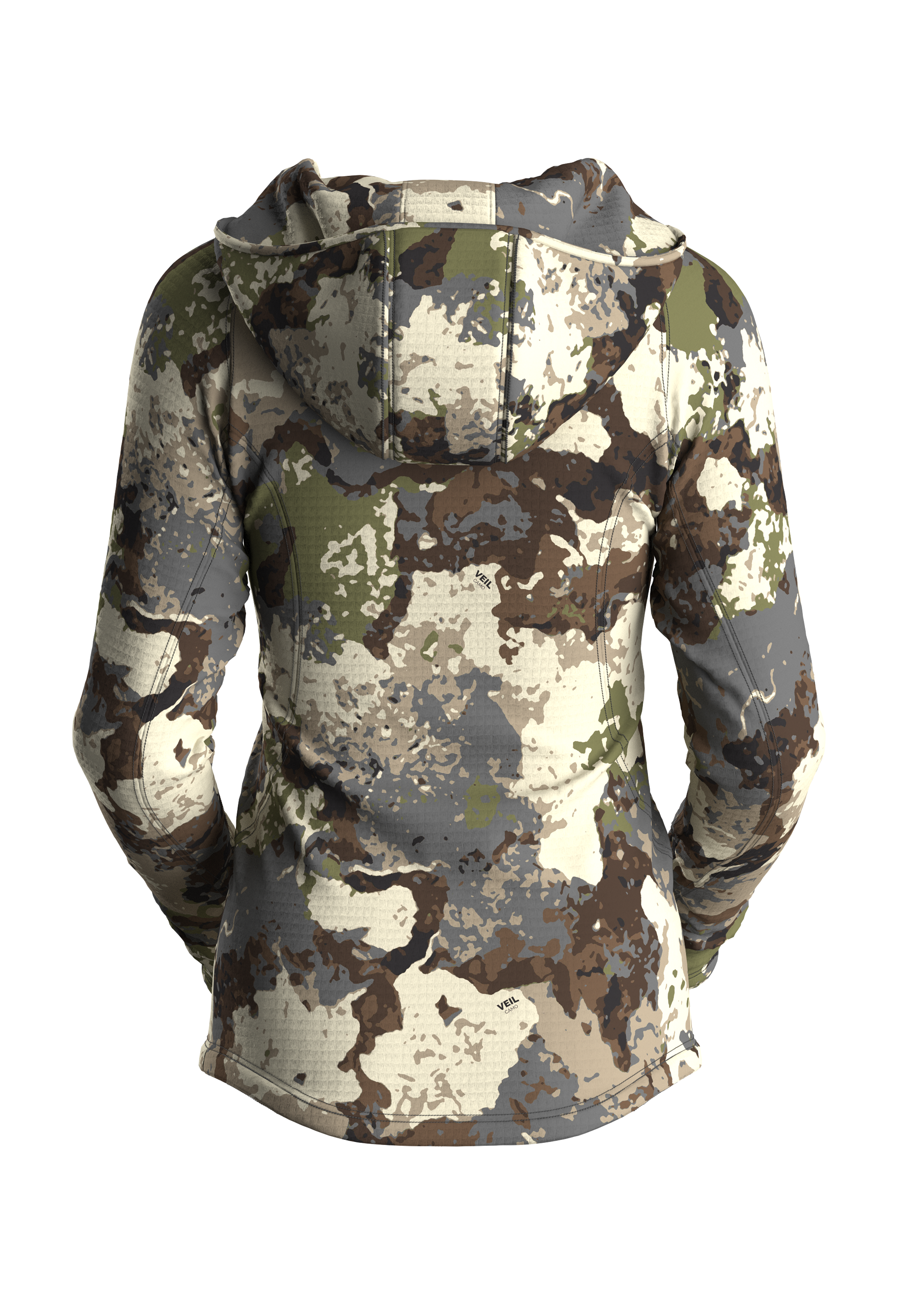 Tintri Grid-Fleece Hooded 1/2 Zip