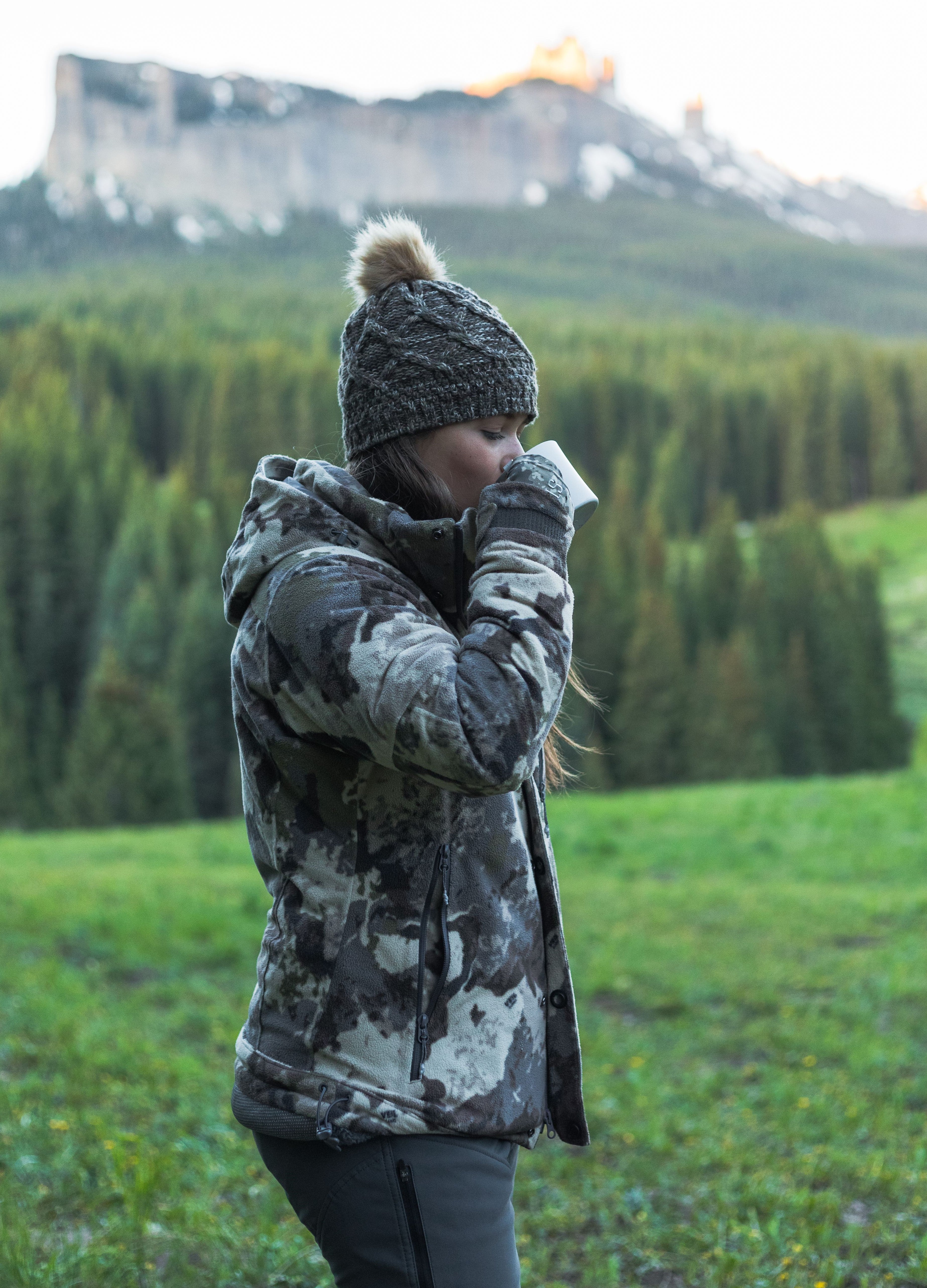 Greann Removable-Pom Beanie