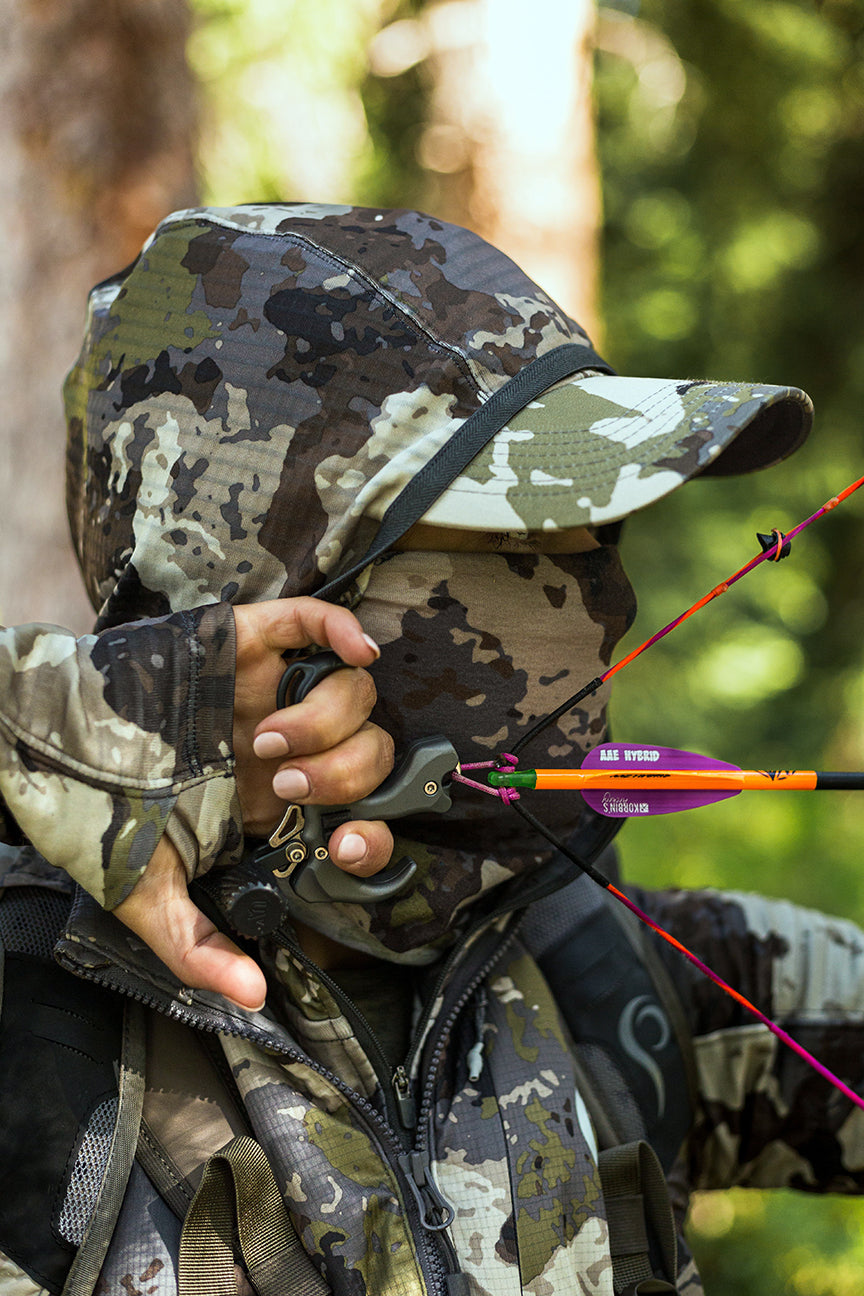 Tintri Grid-Fleece Hooded 1/2 Zip