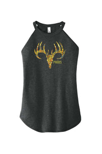Vibe Fish Design Tank Top Navy